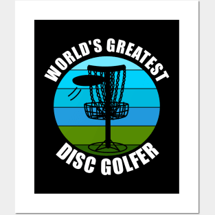 World's Greatest Disc Golfer, Frisbee Golf Posters and Art